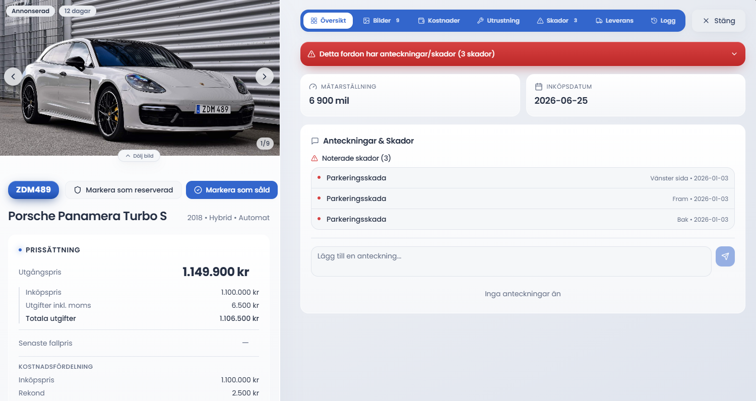 Lagerbil app