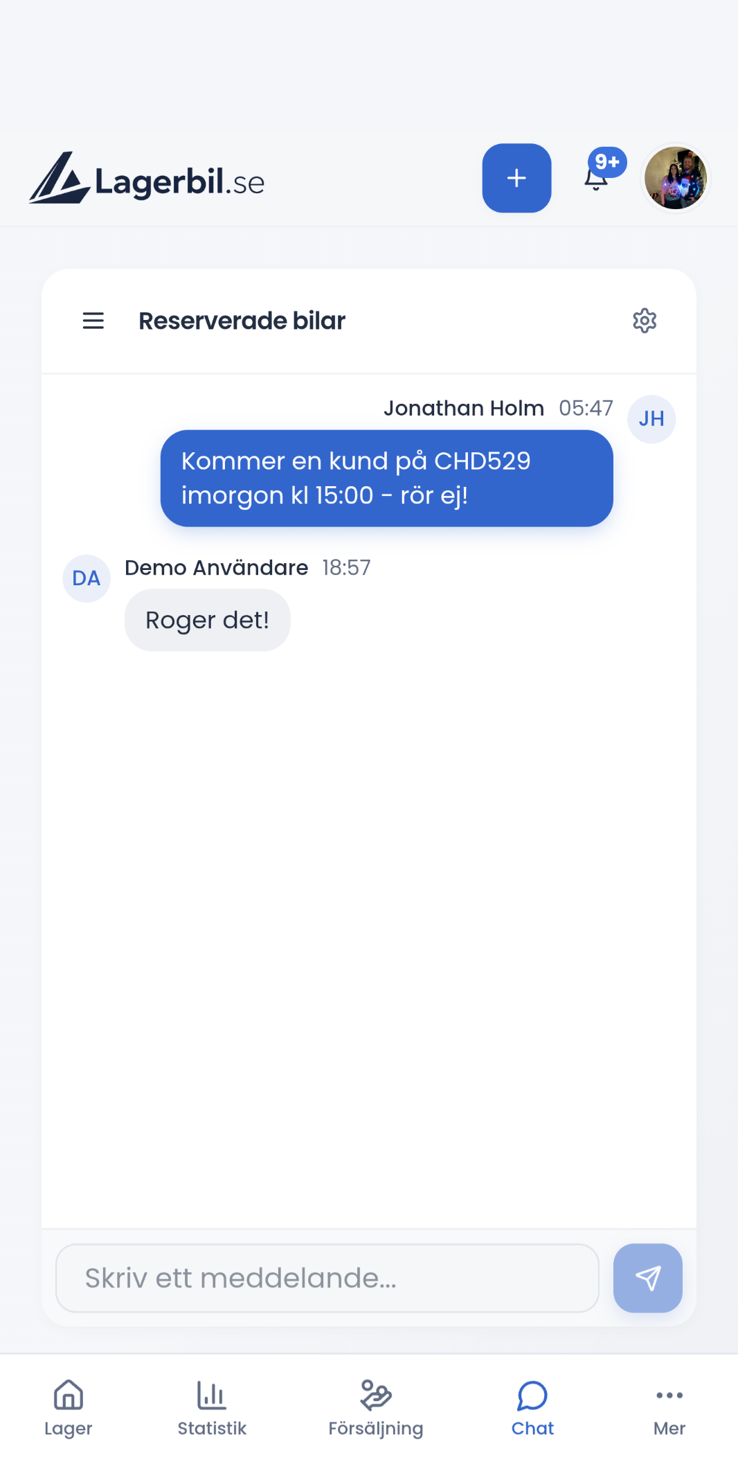 App preview